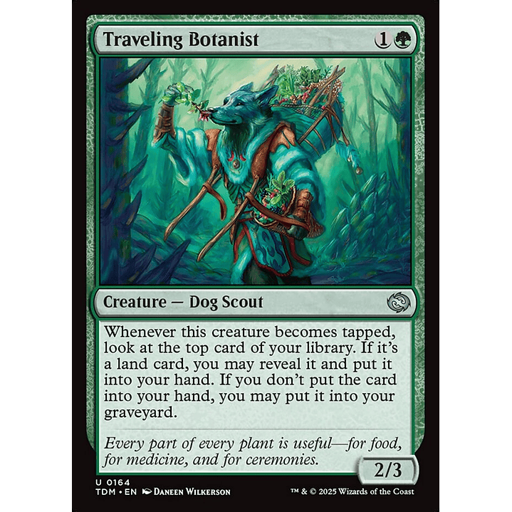 Traveling Botanist | Inglés | NM | TDM 1