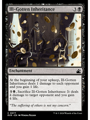 Ill-Gotten Inheritance | Español | NM | RVR