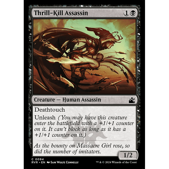 Thrill-Kill Assassin | Español | NM | RVR 1