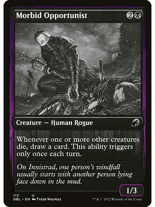 Morbid Opportunist | Inglés | NM | DBL
