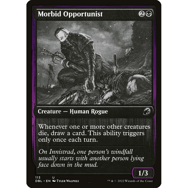 Morbid Opportunist | Inglés | NM | DBL 1