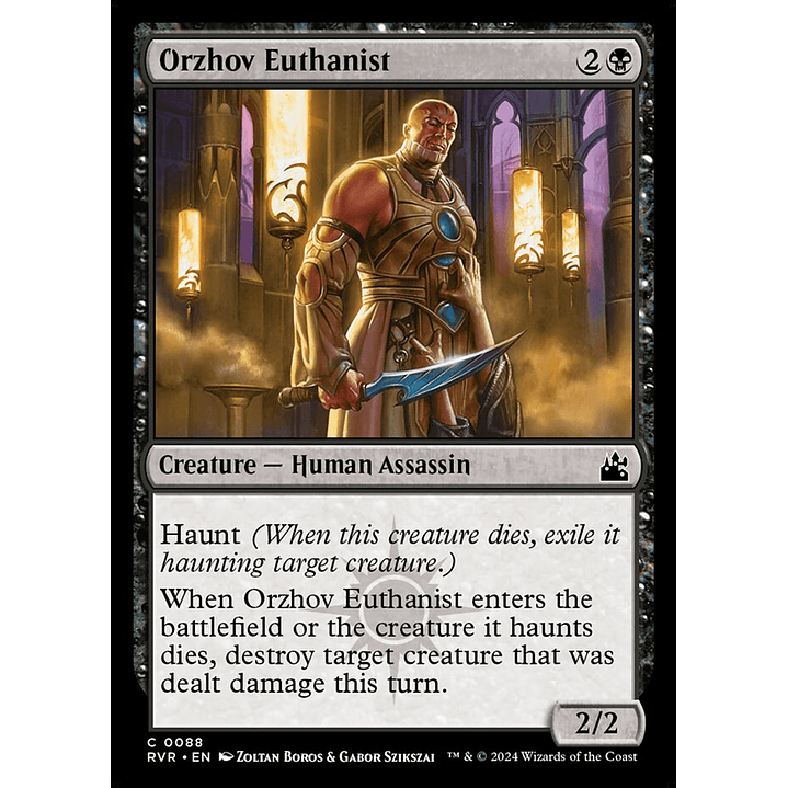 Orzhov Euthanist | Inglés | NM | RVR 1