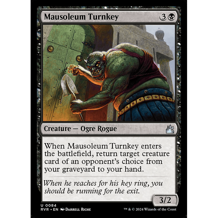 Mausoleum Turnkey | Inglés | NM | RVR 1