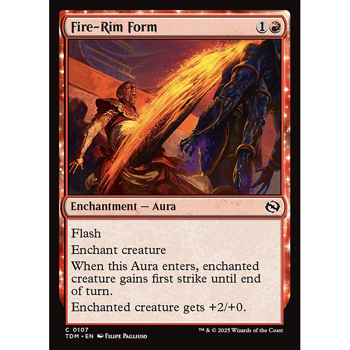 Fire-Rim Form | Inglés | NM | TDM 1