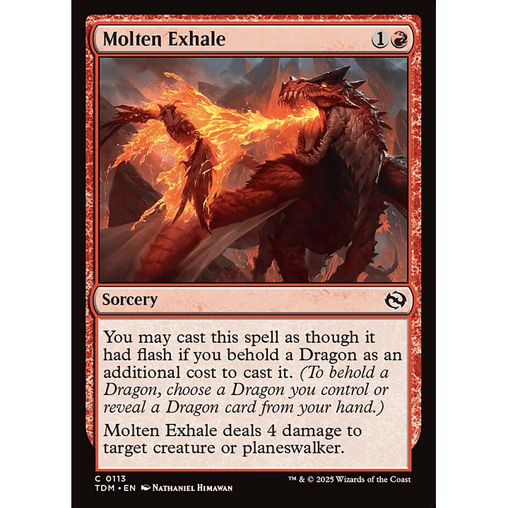 Molten Exhale | Inglés | NM | TDM 1