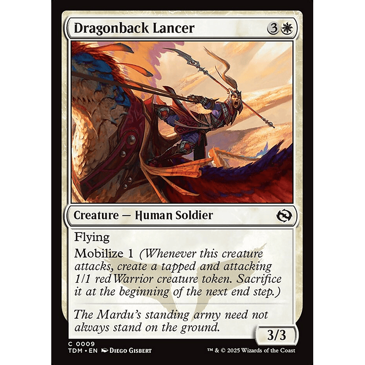 Dragonback Lancer | Inglés | NM | TDM 1