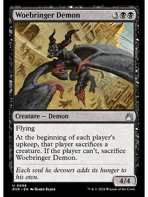 Woebringer Demon | Inglés | NM | RVR
