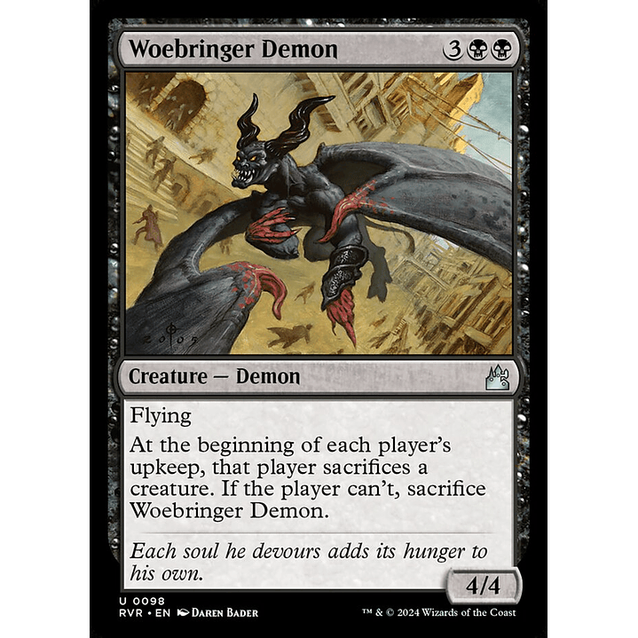 Woebringer Demon | Inglés | NM | RVR 1