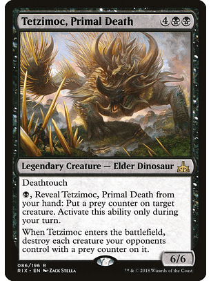 Tetzimoc, Primal Death | Inglés | NM | RIX