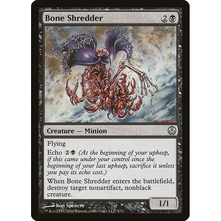 Bone Shredder | Inglés | NM | DDE 1