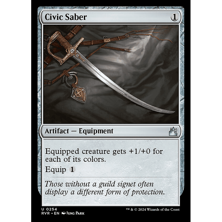 Civic Saber | Inglés | NM | RVR 1