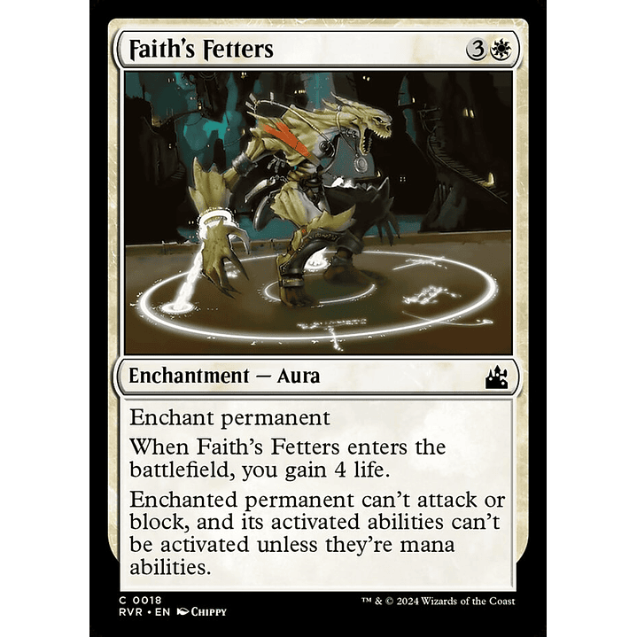 Faith's Fetters | Inglés | NM | RVR 1