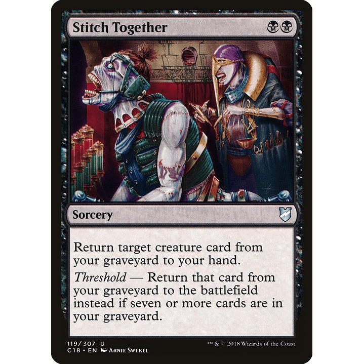 Stitch Together | Inglés | NM | C18 1