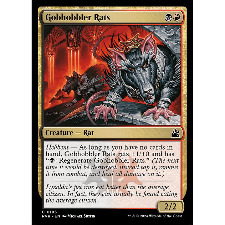 Gobhobbler Rats | Inglés | NM | RVR 1