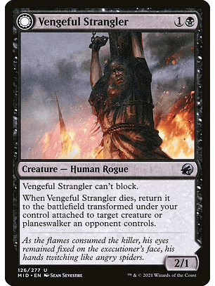 Vengeful Strangler // Strangling Grasp | Inglés | NM | MID