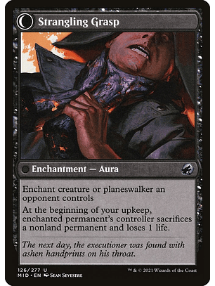 Vengeful Strangler // Strangling Grasp | Inglés | NM | MID