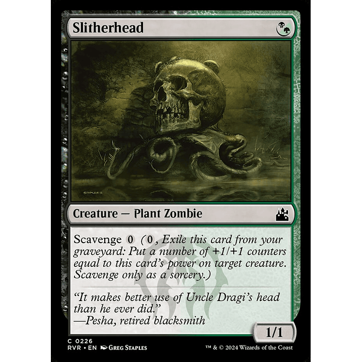 Slitherhead | Inglés | NM | RVR 1