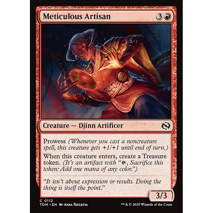 Meticulous Artisan | Inglés | NM | TDM 1