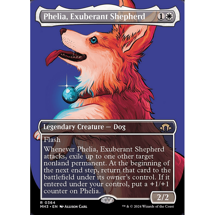 Phelia, Exuberant Shepherd (Borderless) | Inglés | NM | MH3 1