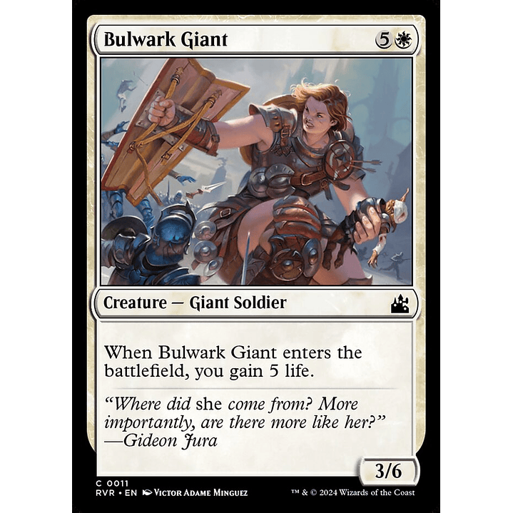 Bulwark Giant | Español | NM | RVR 1