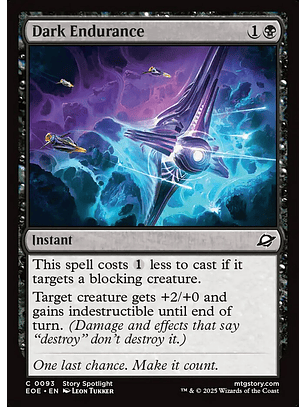 Dark Endurance | Inglés | NM | EOE