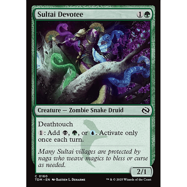 Sultai Devotee | Español | NM | TDM 1