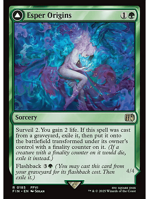 Esper Origins // Summon: Esper Maduin | Inglés | NM | FIN