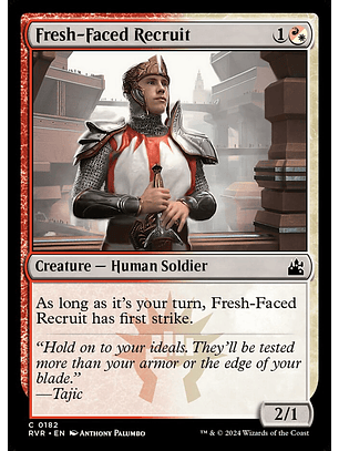 Fresh-Faced Recruit | Español | NM | RVR