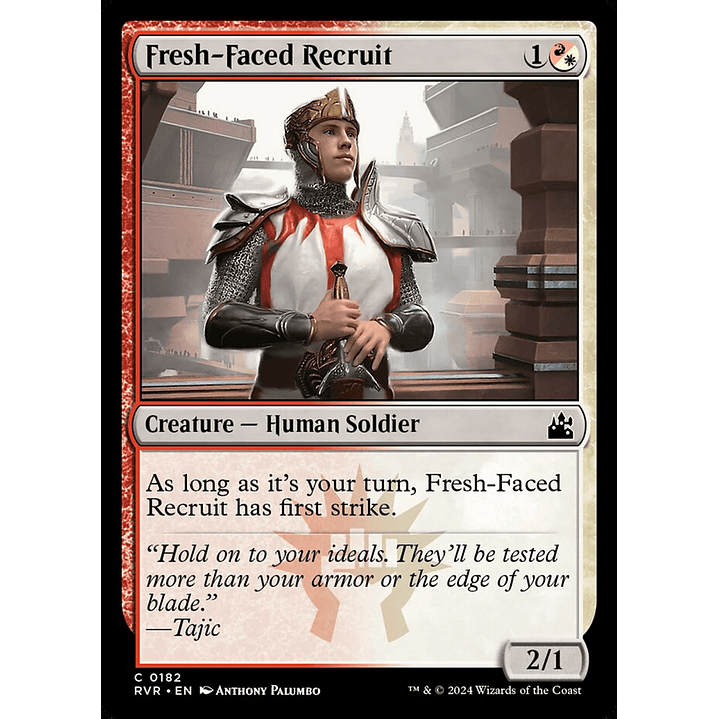 Fresh-Faced Recruit | Español | NM | RVR 1