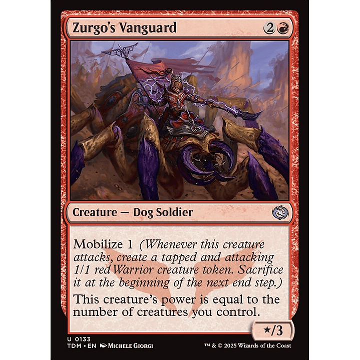 Zurgo's Vanguard | Inglés | NM | TDM 1