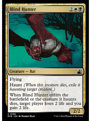 Blind Hunter | Español | NM | RVR