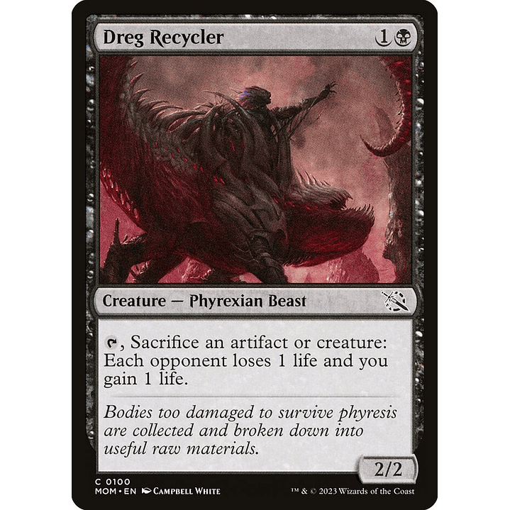 Dreg Recycler | Inglés | NM | MOM 1