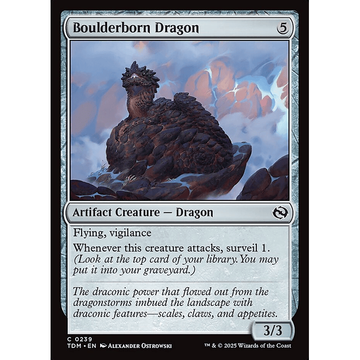 Boulderborn Dragon | Inglés | NM | TDM 1
