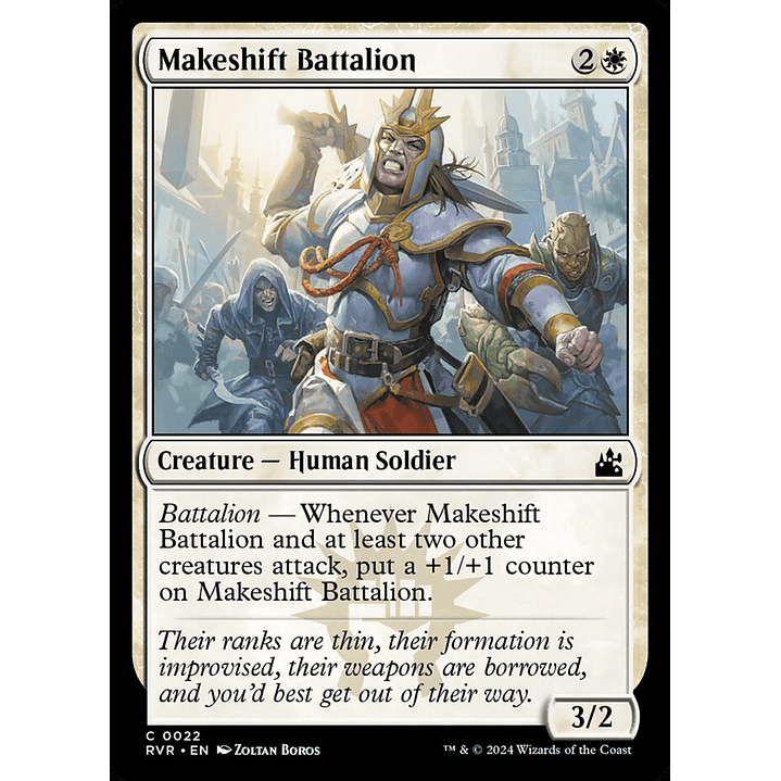 Makeshift Battalion | Español | NM | RVR 1