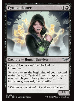 Cynical Loner | Inglés | NM | DSK