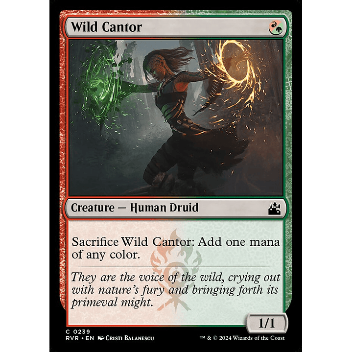 Wild Cantor | Español | NM | RVR 1