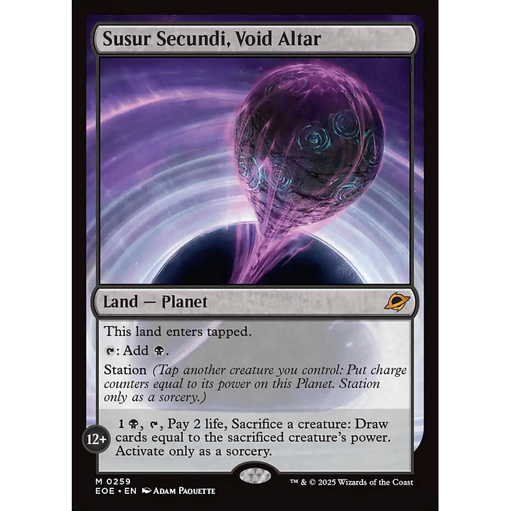 Susur Secundi, Void Altar | Inglés | NM | EOE 1
