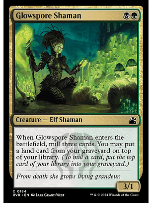 Glowspore Shaman | Español | NM | RVR