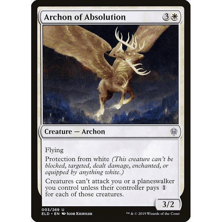 Archon of Absolution | Inglés | NM | ELD 1