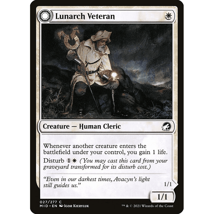Lunarch Veteran // Luminous Phantom | Inglés | NM | MID 1