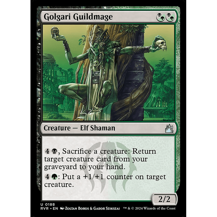 Golgari Guildmage | Español | NM | RVR 1