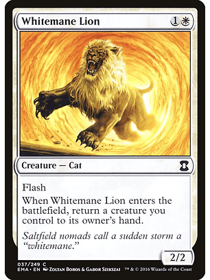 Whitemane Lion | Inglés | NM | EMA
