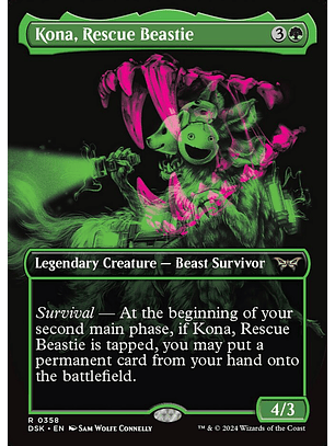 Kona, Rescue Beastie (Borderless foil) | Inglés | NM | DSK