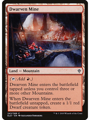 Dwarven Mine | Español | NM | ELD