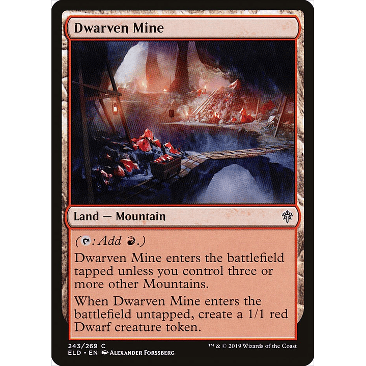 Dwarven Mine | Español | NM | ELD 1