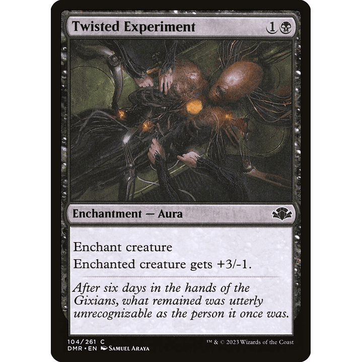 Twisted Experiment | Inglés | NM | DMR 1