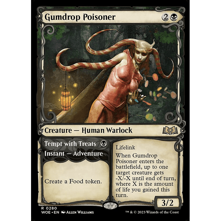 Gumdrop Poisoner // Tempt with Treats (Showcase) | Inglés | NM | WOE 1