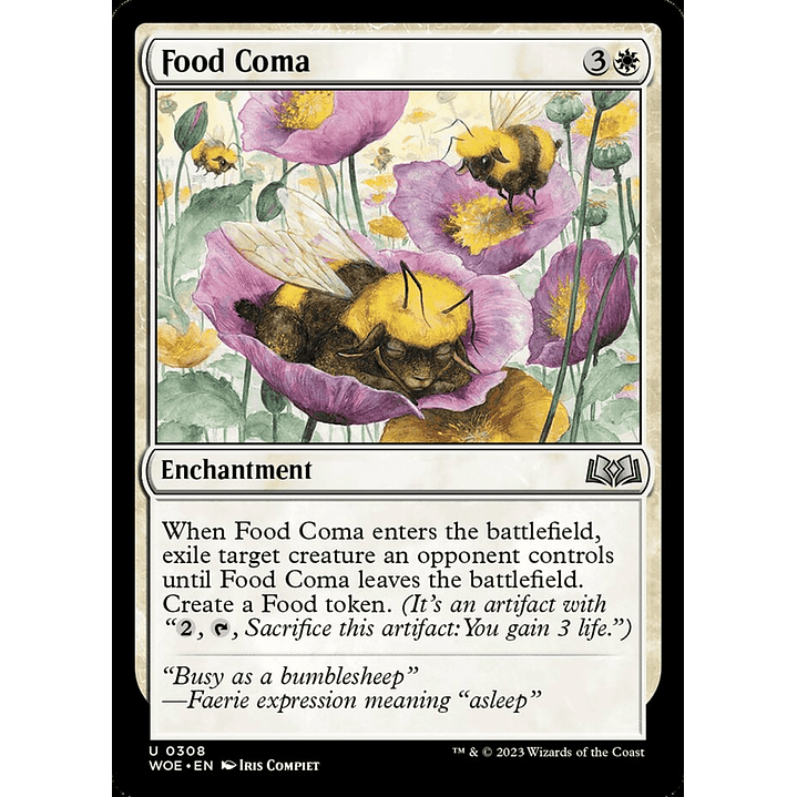 Food Coma | Inglés | NM | WOE 1