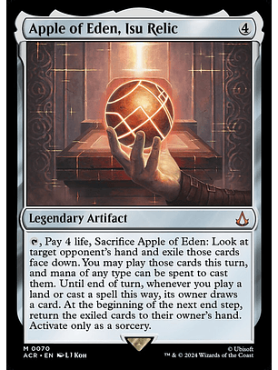 Apple of Eden, Isu Relic | Inglés | NM | ACR