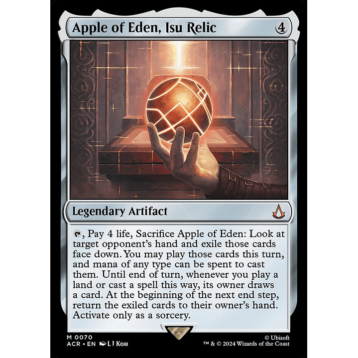 Apple of Eden, Isu Relic | Inglés | NM | ACR 1